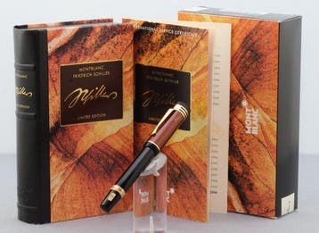 Montblanc - writer edition Friedrich Schiller - Vulpen, Verzamelen, Pennenverzamelingen, Nieuw