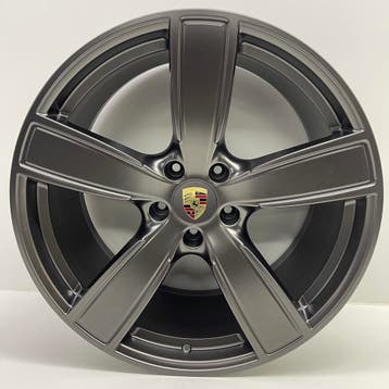 Porsche Cayenne (E3) 22inch SportClassic Titanium met banden, Auto-onderdelen, Banden en Velgen, Ophalen, Gebruikt, Banden en Velgen