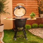 Kamado barbecue - 21 inch - zwart - 75 x 130 x 125 cm | Ø, Tuin en Terras, Houtskoolbarbecues, Verzenden, Nieuw