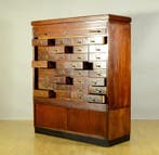 Ladekast - Eik - 32 laden met tambourdeur – Industriële