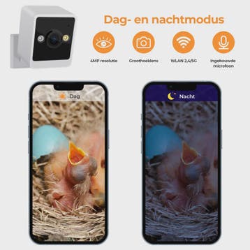 Slim Vogelhuisje met Camera: Slimme Nestkast met Bewegingsde, Verzenden, Nieuw