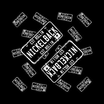 Nickelback Get Rollin - Bandana officiële merchandise, Ophalen of Verzenden, Nieuw, Kleding