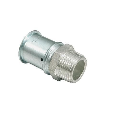 press messing 20x3/4 pers x buitendraad, Doe-het-zelf en Verbouw, Buizen en Afvoer, Ophalen of Verzenden