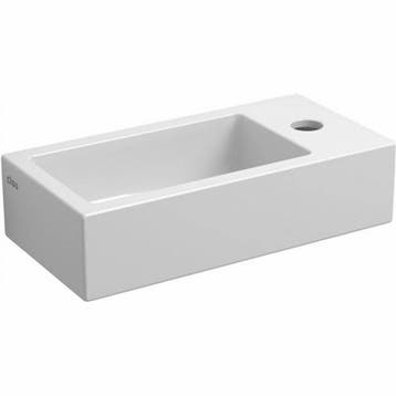 Fontein Clou Flush 3 36x18x9cm Keramiek Glans Wit (Met, Ophalen of Verzenden, Nieuw