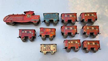 Onbekend - Blikken speelgoed - Blikken speelgoed penny toy