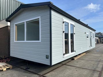 Nieuw chalet te koop 10,5 meter | 2 slaapkamers, Tot en met 6