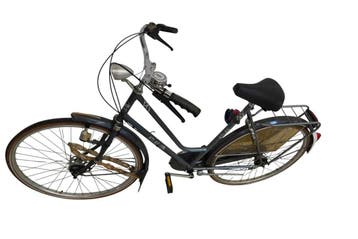 Atlas damesfiets – klassieke blauwe stadsfiets/omafiets met, Ophalen of Verzenden, Nieuw
