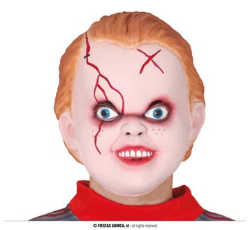 Chucky Masker Latex, Ophalen of Verzenden, Nieuw