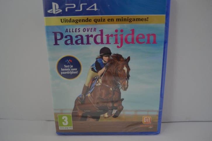 Alles over Paardrijden - SEALED (PS4), Spelcomputers en Games, Games | Sony PlayStation 4, Zo goed als nieuw, Verzenden