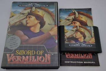 Sword Of Vermilion (MD CIB), 1 speler, Verzenden, Zo goed als nieuw