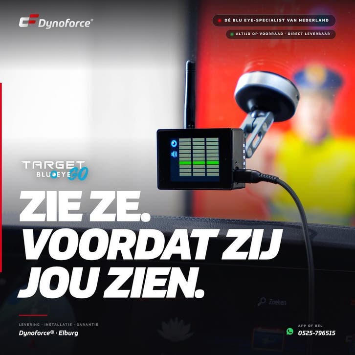 DYNOFORCE | BLU EYE GO - altijd voorraad, Auto diversen, Auto-accessoires, Nieuw, Ophalen of Verzenden