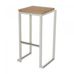 Barkrkuk Kubo Smart Bar Alu | Aluminium | Bamboe/Wit | 4..., Verzenden, Nieuw in verpakking