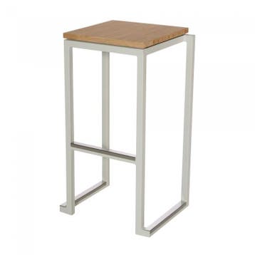 Barkrkuk Kubo Smart Bar Alu | Aluminium | Bamboe/Wit | 4..., Verzenden, Nieuw in verpakking