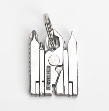 Swiss tech 19-in-1 tool sleutelhanger Mini Keyring Tool, Ophalen of Verzenden, Nieuw