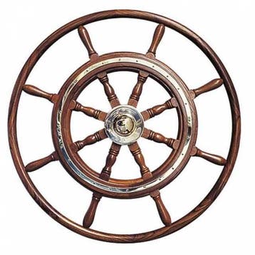 Stuurwiel 100 cm teak, Verzenden, Nieuw