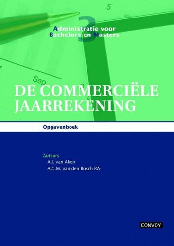 9789491725128 De commerciele jaarrekening | Tweedehands, Verzenden, Zo goed als nieuw, A.J. van Aken