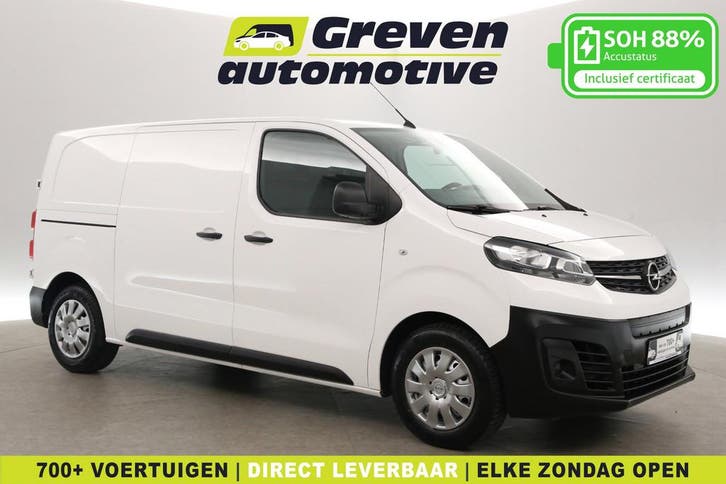 Peugeot e-Expert Opel Vivaro-e 75 kWh L2H1 | Snelladen | SOH, Auto's, Bestelauto's, Automaat, Elektrisch, Wit, ABS, Peugeot, Verzenden