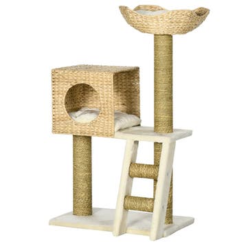 TRUUSK Krabpaal 100,5 cm Hoog - Met Kattenhol en Bed - Katte, Verzenden, Nieuw
