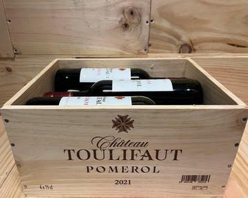 2021 Chateau Toulifaut - Pomerol - 6 Flessen (0.75 liter), Verzamelen, Nieuw