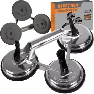 Bigstren Aluminium Vacuüm Zuignap - Veilig tillen tot 150.., Ophalen of Verzenden, Nieuw