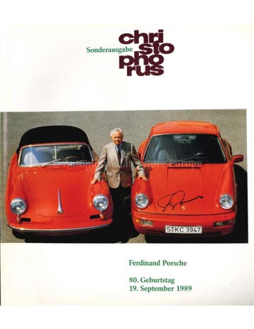 1989 PORSCHE CHRISTOPHORUS MAGAZINE FERDINAND PORSCHE DUITS, Nieuw, Porsche, Author
