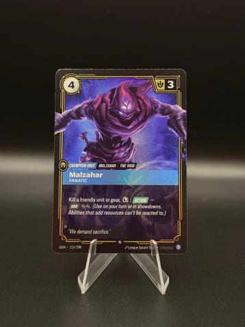 Riftbound Malzahar Fanatic 113/298 L.O.L, Verzenden, Nieuw