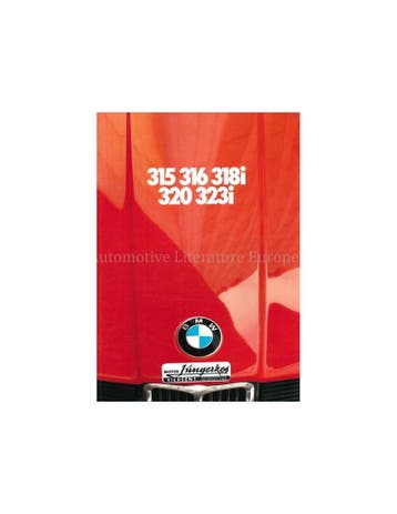 1981 BMW 3 SERIE BROCHURE DUITS, Boeken, Nieuw, BMW, Author