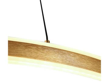 Steinhauer Ringlux 3676GO - Hanglamp - LED ring Ø100 - Goud, Verzenden, Nieuw