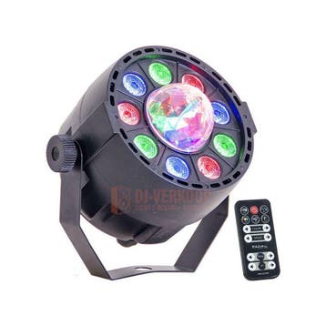 Ibiza Light PAR-ASTRO - 2-IN-1 Licht Effect LED Par + Astro, Ophalen of Verzenden, Nieuw, Licht, Kleur