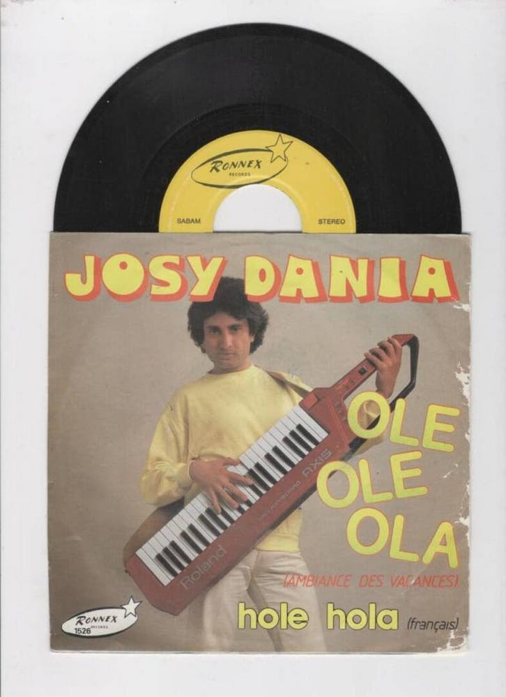 Josy Dania – Ole Ole Ola / Hole-Hola (1-7-Vinyl-Single), Cd's en Dvd's, Vinyl Singles, Ophalen of Verzenden