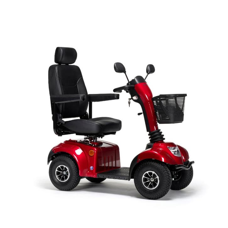 Vermeiren Ceres SE Compacte scootmobiel Rood, Diversen, Brommobielen en Scootmobielen, Nieuw, Vermeiren, Ophalen of Verzenden