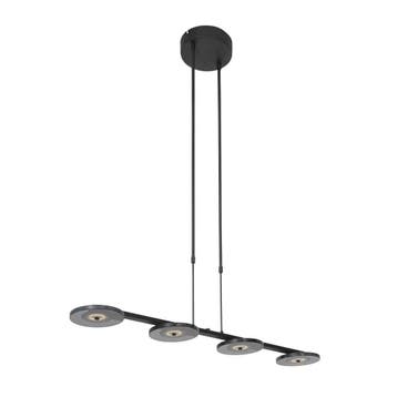 2dekans | Steinhauer - hanglamp - Turound - zwart - glas, Ophalen of Verzenden, Zo goed als nieuw
