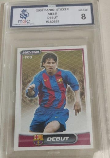 Lionel Messi – Panini 2007 – “Debut” – FC Barcelona – No., Nieuw