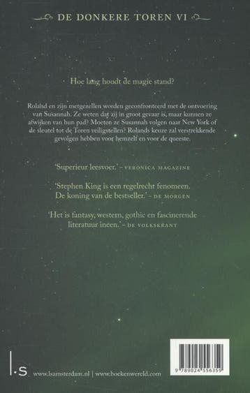 Een lied van Susannah / De donkere toren / 6 9789024556359, Boeken, Verzenden, Zo goed als nieuw, Stephen King