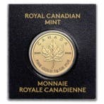 Canada. 50 Cents 2025 1 Gram $0.5 CAD 9999 Canadian Gold