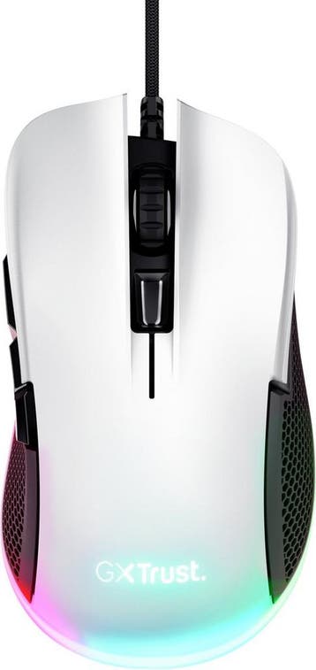 Trust GXT 922W Ybar Gaming Muis - 7200 DPI - RGB Verlichting, Verzenden, Nieuw