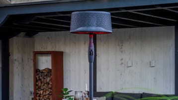 Moderna Artix Ultra SMART staande terrasheater zwart 2000..., Verzenden, Nieuw