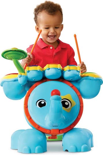 VTech Rock &amp; Leer Drumstel - Educatief Baby Speelgoed -, Ophalen of Verzenden, Zo goed als nieuw