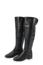 Woden Laarzen in maat 36 Zwart, Kleding | Dames, Schoenen, Hoge laarzen, Verzenden, Zwart, Zo goed als nieuw