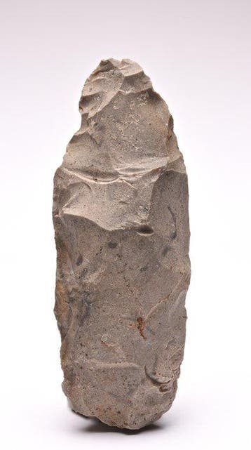 Neolithisch Vuursteen Grote neolithische pick-axe