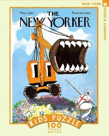 The Excavator Slayer - NYPC New Yorker Collectie Puzzel 100, Verzenden, Nieuw