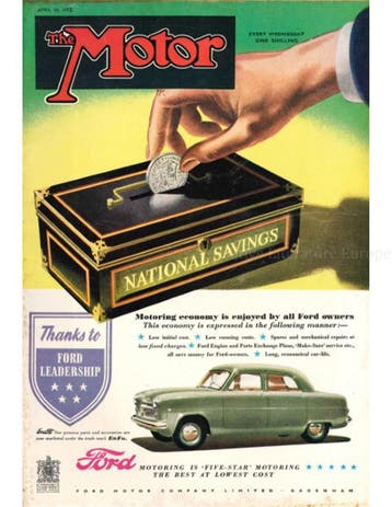 1952 THE MOTOR MAGAZINE 2618 ENGELS, Nieuw, Author