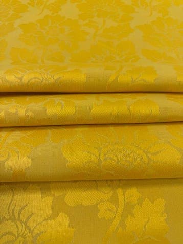 SSA-Raffinato jacquardstof met bloemmotief damast van hoge