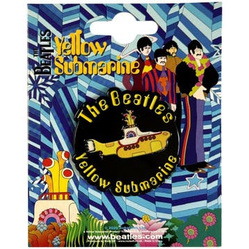 The Beatles Yellow Submarine Spinning Sub - Pin off. merch., Ophalen of Verzenden, Nieuw, Kleding