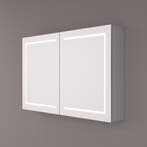 HIPP Design spiegelkast - LED Baan Rondom 80 x 70 x 14 cm +, Huis en Inrichting, Ophalen of Verzenden, Nieuw