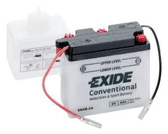 Exide Conventional 6V accu | 6N4B-2A | 6V 4Ah, Ophalen of Verzenden, Nieuw