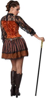 2dekans | dressforfun - Steampunk gravin XXL -, Ophalen of Verzenden, Zo goed als nieuw