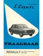 1970-1971 RENAULT 12 L | 12 TL | 12 STATIONCAR VRAAGBAAK