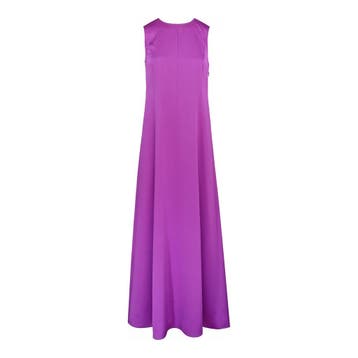 Marc Aurel • paarse maxi jurk • 36, Marc Aurel, Verzenden, Paars, Nieuw