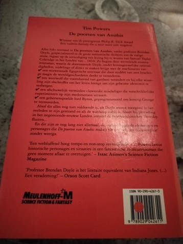 Tim Powers - Poorten van Anubis, Boeken, Gelezen, Tim Powers